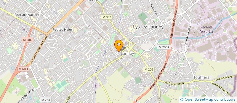 localisation de l'entreprise MONSIEUR ALEXANDRE GUSCHING à LILLE