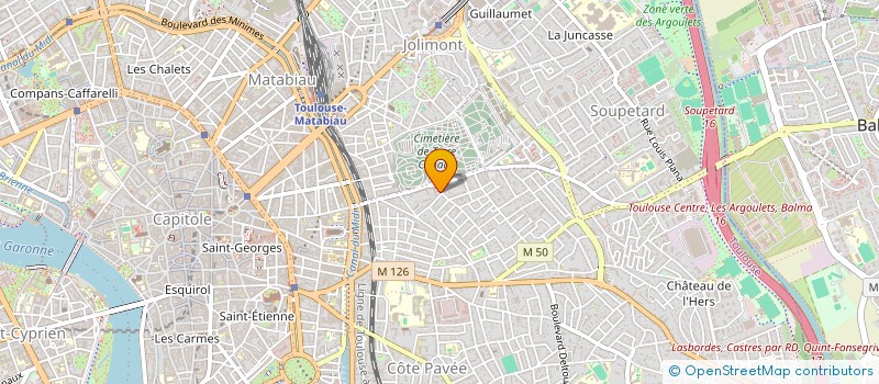 localisation de l'entreprise MONSIEUR ALEXANDRE GUY à TOULOUSE