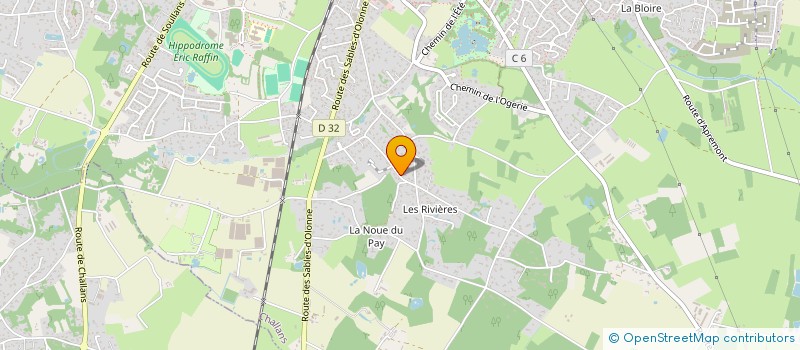 localisation de l'entreprise MONSIEUR ALEXANDRE GUYON à CHALLANS