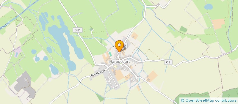 localisation de l'entreprise MONSIEUR ALEXANDRE GUYOT  HARAUCOURT