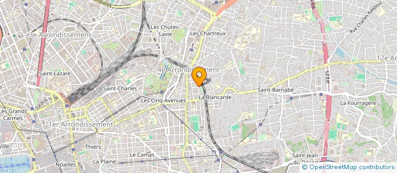 localisation de l'entreprise MONSIEUR ALEXANDRE GUYOT à MARSEILLE
