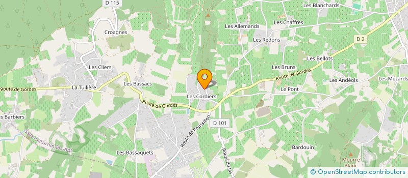 localisation de l'entreprise MONSIEUR ALEXANDRE HACHE  SAINT-SATURNIN-LES-APT