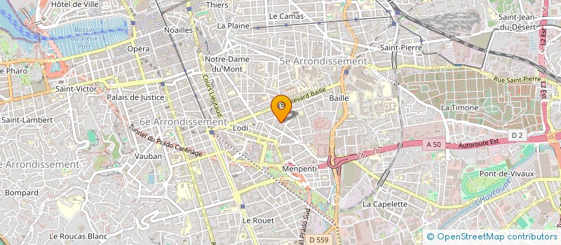 localisation de l'entreprise MONSIEUR ALEXANDRE HAJJAR à MARSEILLE