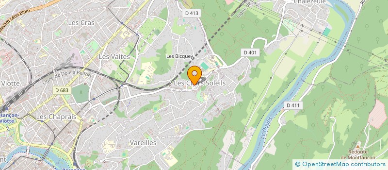 localisation de l'entreprise MONSIEUR ALEXANDRE HALB à BESANCON
