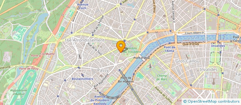 localisation de l'entreprise MONSIEUR ALEXANDRE HALLOT à PARIS