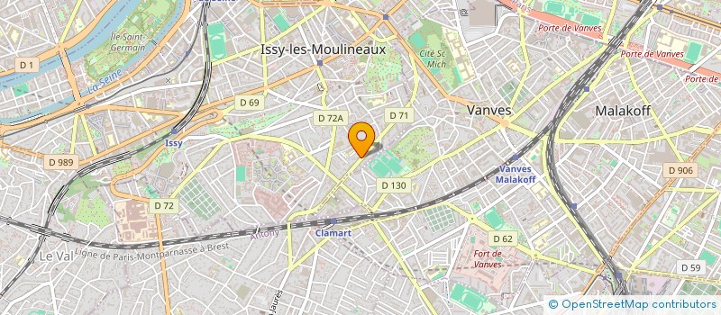 localisation de l'entreprise MONSIEUR ALEXANDRE HAMANN à ISSY-LES-MOULINEAUX