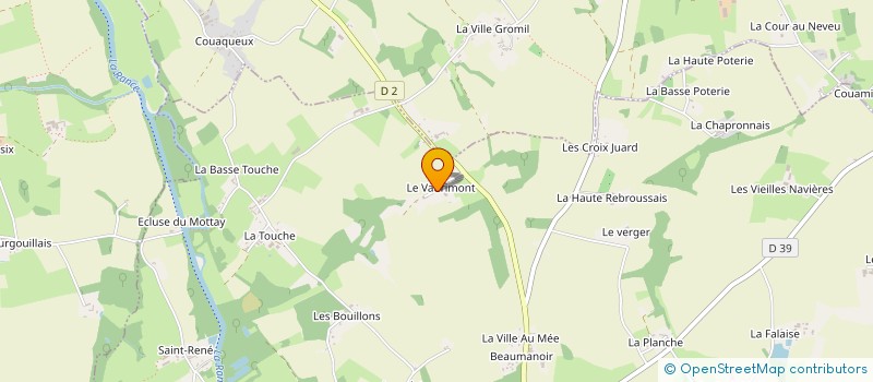 localisation de l'entreprise MONSIEUR ALEXANDRE HAMM  EVRAN