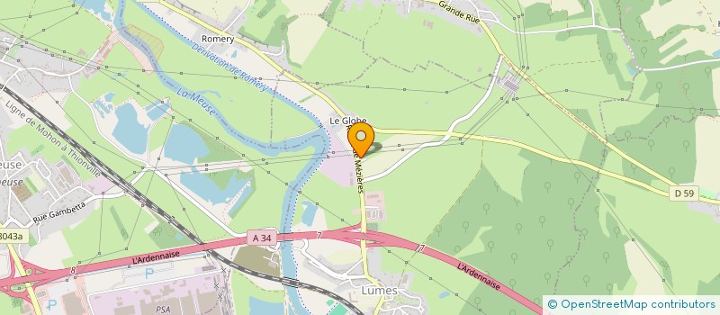 localisation de l'entreprise MONSIEUR ALEXANDRE HAMMOUCHE  LUMES