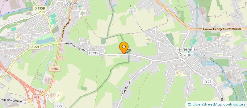 localisation de l'entreprise MONSIEUR ALEXANDRE HANOT  LOUVROIL