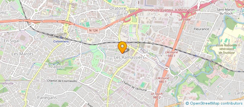 localisation de l'entreprise MONSIEUR ALEXANDRE HANOT à COLOMIERS