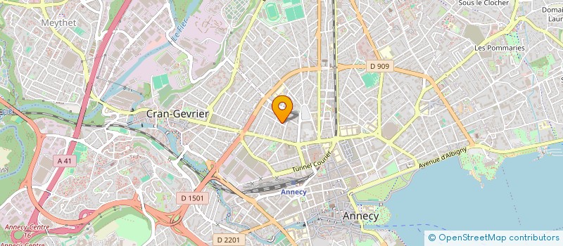 localisation de l'entreprise MONSIEUR ALEXANDRE HAREL  ANNECY