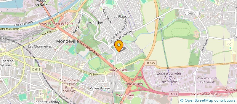 localisation de l'entreprise MONSIEUR ALEXANDRE HARIVEL à COLOMBELLES