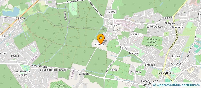 localisation de l'entreprise MONSIEUR ALEXANDRE HATCHONDO  LEOGNAN