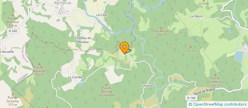 localisation de l'entreprise MONSIEUR ALEXANDRE HATRON  TARNAC