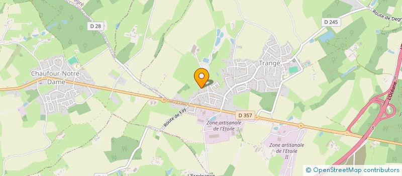 localisation de l'entreprise MONSIEUR ALEXANDRE HATTON  TRANGE