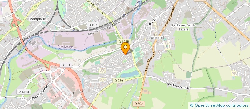 localisation de l'entreprise MONSIEUR ALEXANDRE HAUCH  LOUVROIL