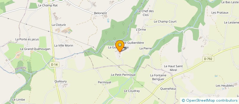 localisation de l'entreprise MONSIEUR ALEXANDRE HAUMONT à PLENEE-JUGON