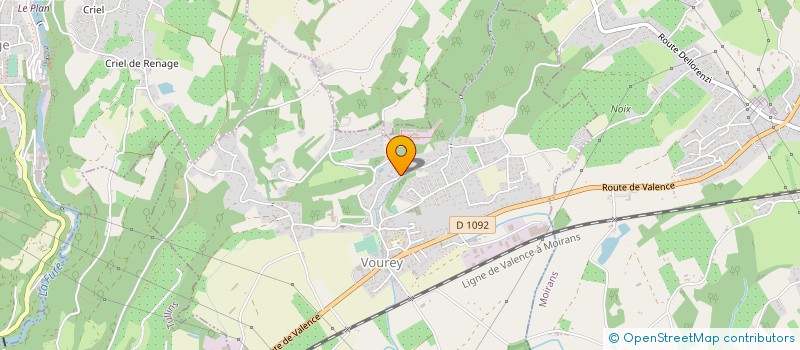 localisation de l'entreprise MONSIEUR ALEXANDRE HAY  VOUREY