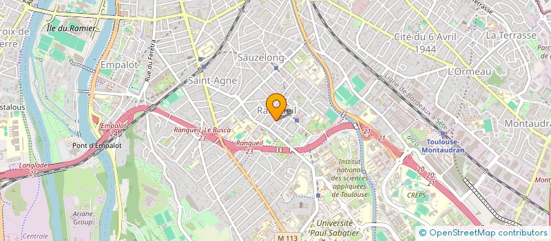 localisation de l'entreprise MONSIEUR ALEXANDRE HEDOUIN à TOULOUSE