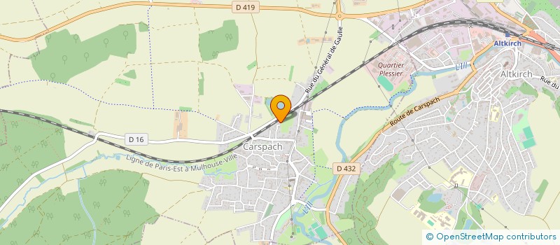 localisation de l'entreprise MONSIEUR ALEXANDRE HEIM  ASPACH