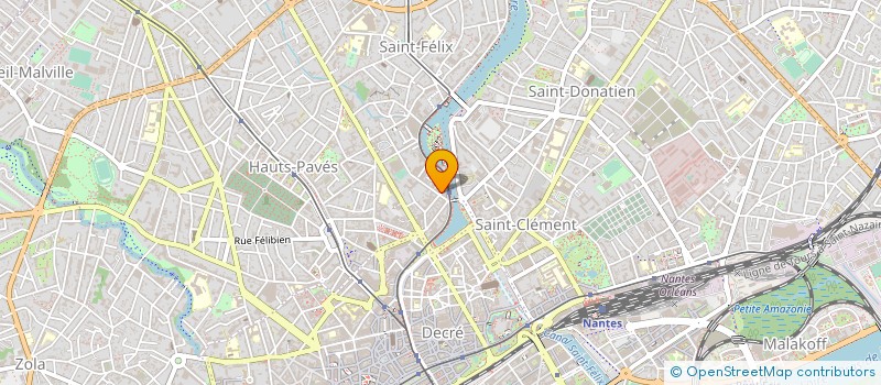localisation de l'entreprise MONSIEUR ALEXANDRE HELIGON à NANTES