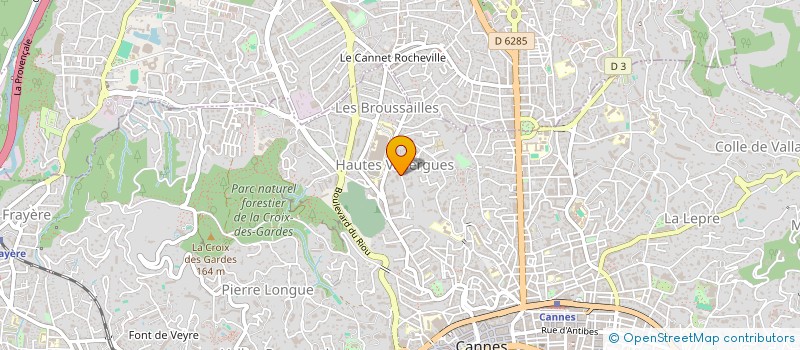localisation de l'entreprise MONSIEUR ALEXANDRE HELLARD à CANNES
