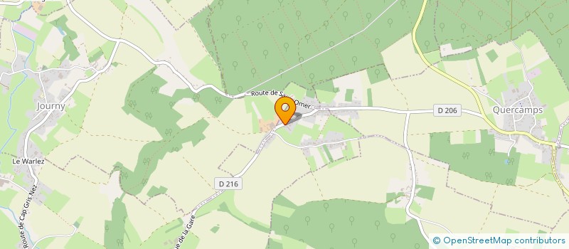 localisation de l'entreprise MONSIEUR ALEXANDRE HELLEBOID  ALQUINES