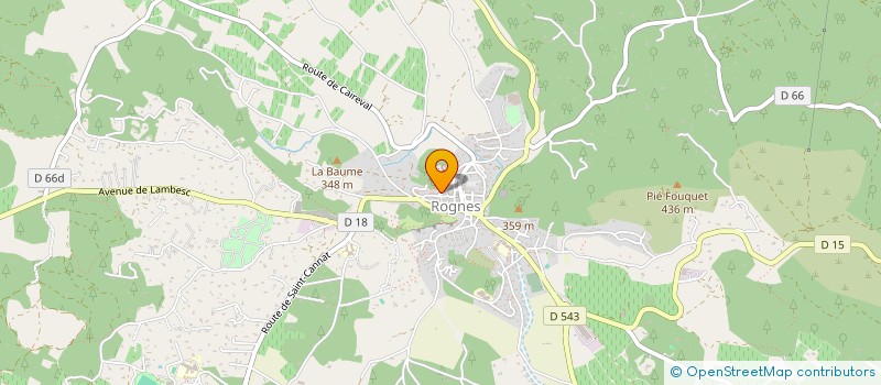 localisation de l'entreprise MONSIEUR ALEXANDRE HENNEQUIN  ROGNES