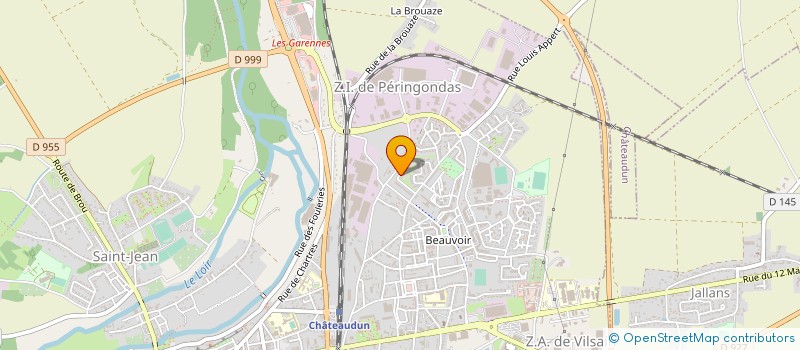 localisation de l'entreprise MONSIEUR ALEXANDRE HENRARD à CHATEAUDUN