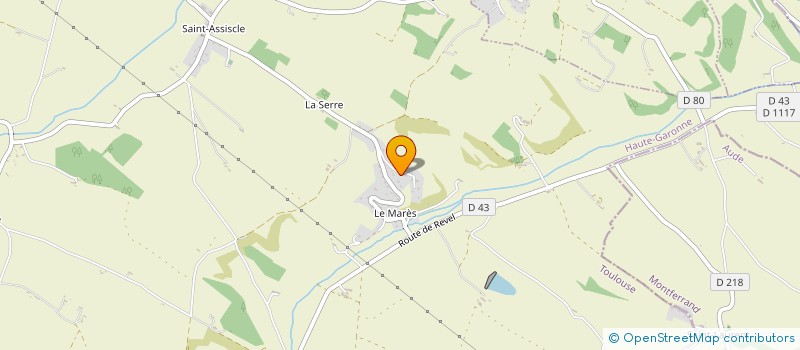 localisation de l'entreprise MONSIEUR ALEXANDRE HERAUD  AVIGNONET-LAURAGAIS