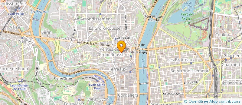 localisation de l'entreprise MONSIEUR ALEXANDRE HERBAUT à LYON