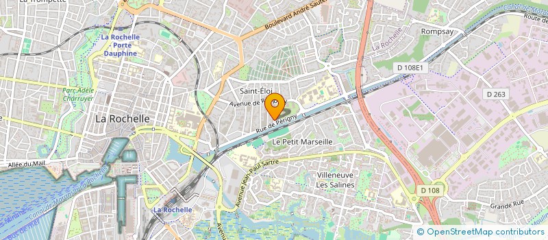 localisation de l'entreprise MONSIEUR ALEXANDRE HERNANDEZ  LA ROCHELLE