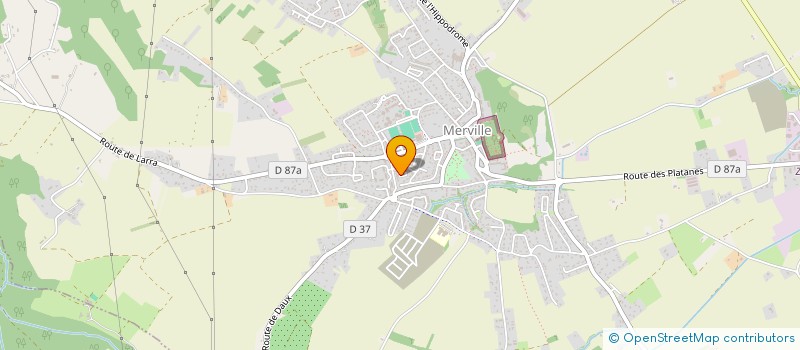 localisation de l'entreprise MONSIEUR ALEXANDRE HERRY  MERVILLE