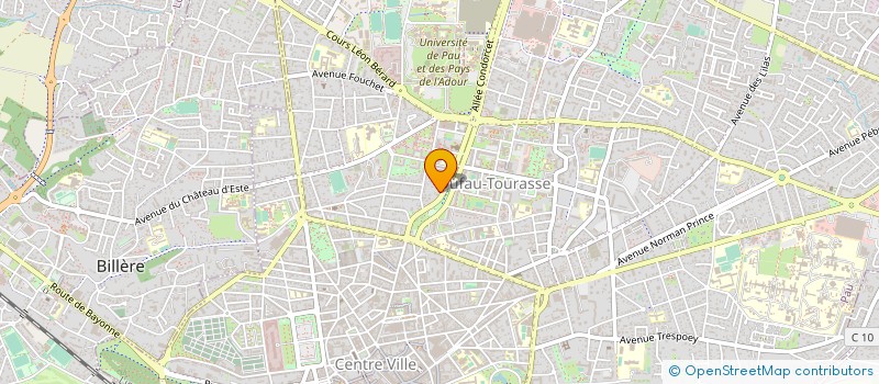 localisation de l'entreprise MONSIEUR ALEXANDRE HESPEL  BIZANOS