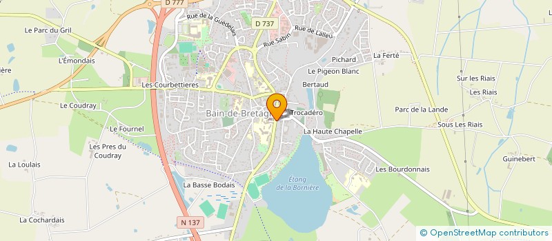 localisation de l'entreprise MONSIEUR ALEXANDRE HIDALGO-BARQUERO  BAIN-DE-BRETAGNE