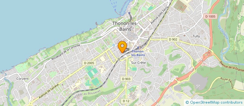 localisation de l'entreprise MONSIEUR ALEXANDRE HINC à THONON-LES-BAINS