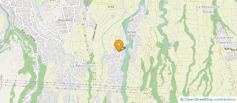 localisation de l'entreprise MONSIEUR ALEXANDRE HOAREAU  SAINTE-MARIE