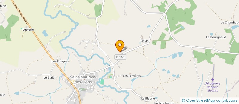 localisation de l'entreprise MONSIEUR ALEXANDRE HOFFMANN à SAINT-MAURICE-DES-LIONS