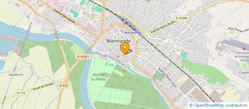 localisation de l'entreprise MONSIEUR ALEXANDRE HOLLANDE  MARMANDE