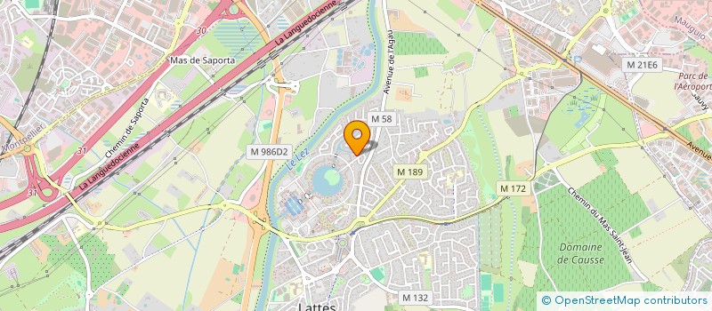 localisation de l'entreprise MONSIEUR ALEXANDRE HOMSI à LATTES