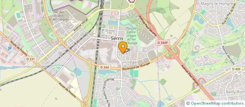 localisation de l'entreprise MONSIEUR ALEXANDRE HORTENSE  SERRIS