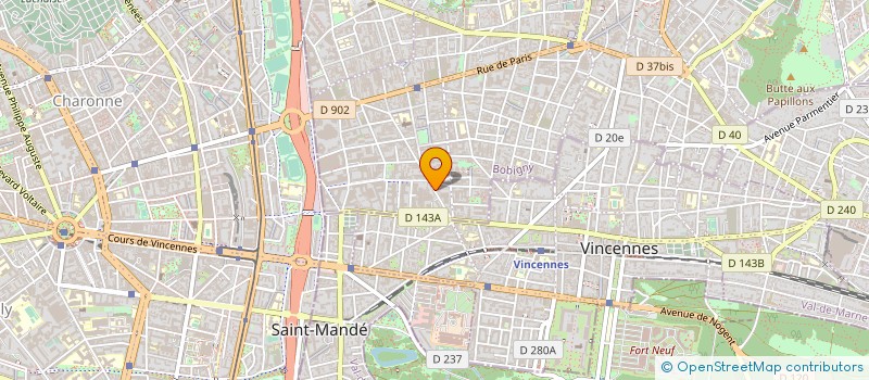 localisation de l'entreprise MONSIEUR ALEXANDRE HOUDENT à MONTREUIL