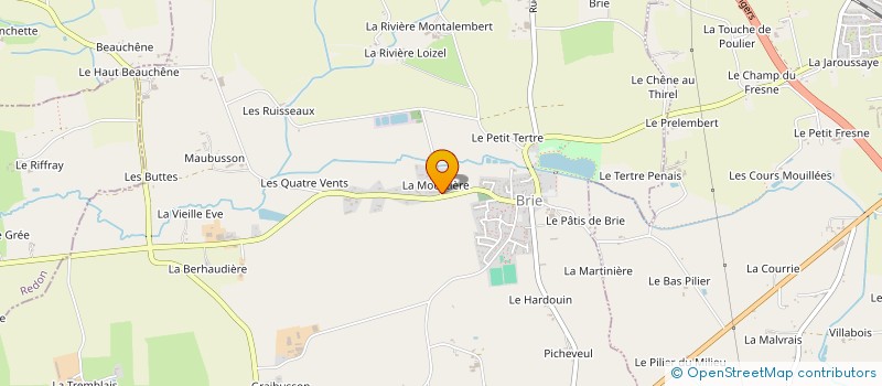 localisation de l'entreprise MONSIEUR ALEXANDRE HOUGET  BRIE