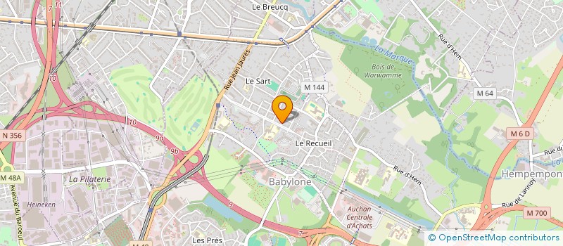 localisation de l'entreprise MONSIEUR ALEXANDRE HOULZE  VILLENEUVE-D'ASCQ