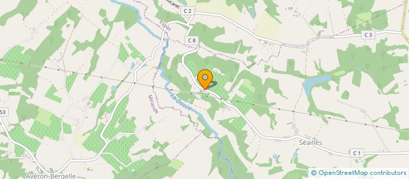 localisation de l'entreprise MONSIEUR ALEXANDRE HOURLAY  SEAILLES