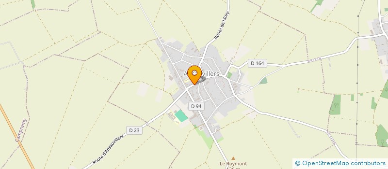 localisation de l'entreprise MONSIEUR ALEXANDRE HOYEZ  ANSAUVILLERS