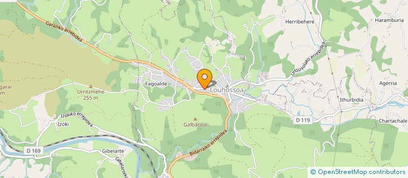 localisation de l'entreprise MONSIEUR ALEXANDRE HUBERDAUX  LOUHOSSOA