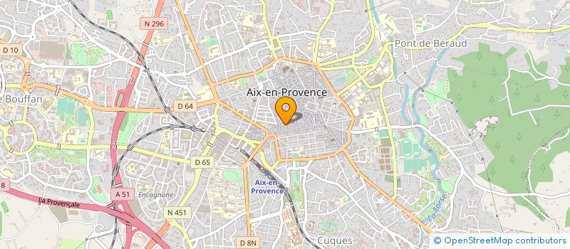 localisation de l'entreprise MONSIEUR ALEXANDRE HUBERT  AIX-EN-PROVENCE