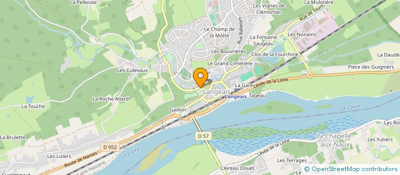 localisation de l'entreprise MONSIEUR ALEXANDRE HUBERT  CHOUZE-SUR-LOIRE