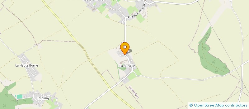 localisation de l'entreprise MONSIEUR ALEXANDRE HUBERT à GUISENIERS